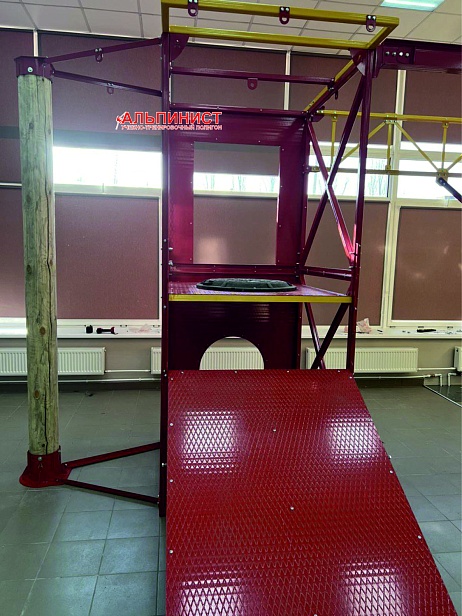 г. Тольятти. Учебно-тренировочный полигон "Альпинист-02-02-1" нового поколения в Тольятти